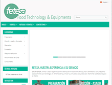 Tablet Screenshot of fetesa.com