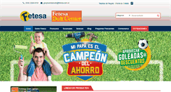 Desktop Screenshot of fetesa.com.ni